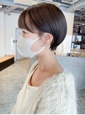 ショー前髪カットおくれ毛美髪韓国ヘア_ba419232