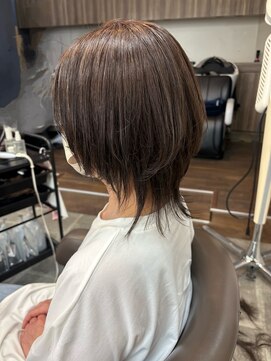 バセット バイ アルター 鎌取店(basset by aL-ter) ウルフレイヤー【鎌取 白髪染め】