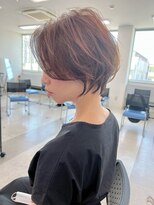 ショート　ふんわりショート　大人ショートスタイル