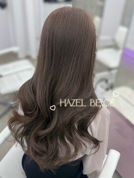 エヌアイ オモテサンドウ(ni omotesando) ☆透明感たっぷりヘーゼルベージュカラー☆