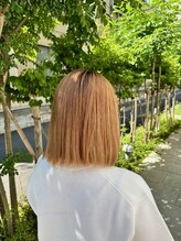 アイフィールアヴェダ 船堀店(i feel AVEDA) 【中村】ブリーチ毛髪質改善after画像(before有)