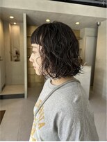 ヘアー アイス ルーチェ(HAIR ICI LUCE)&nbsp;ボブパーマ ミディアムパーマ 20代30代 スパイラルパーマ 山中