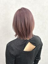 クム 横浜(qumu)&nbsp;【qumu MARIKO】アッシュピンク×レイヤーカット