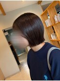 切りっぱなしボブ