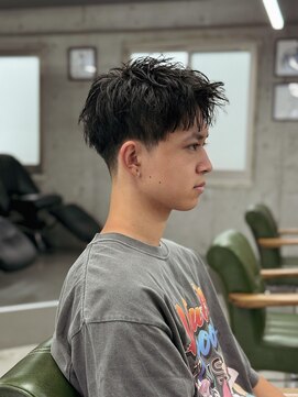 ザスーツブラザーズ 名古屋 金山店(THE SUITS BROTHERS) 金山 メンズカット フェード×波巻きパーマ