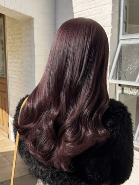 エクファ ヘア シェリル 草津 南草津店(ex-fa hair cherir) 黒髪カタログ/クラゲヘアー/オリーブグレー/南草津