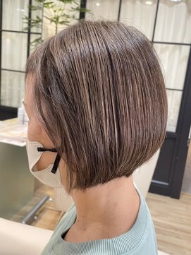 ジュイール 富士見ヶ丘(jouir) 富士見ヶ丘ショートくびれショートイルミナカラー顔周りレイヤー