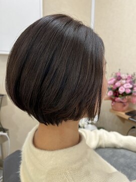 ホク(hoku) hokuの美髪髪質改善トリートメントショートボブ