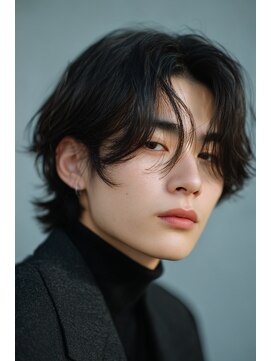 メンズ センターパート