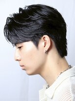 ルーシー 川越(LUCEY)&nbsp;センターパートフェザーパーマシャドウパーマメンズパーマ