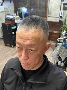 メンズヘア ササキ(sasaki) フェザーバック　ソフトモヒカン