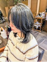 ヘアードレスビュー(hair dress V.I.E.W)&nbsp;ブルーハイライト♪