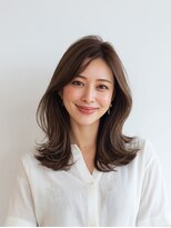 e.m.a プレミアムビューティーサロン 栄駅店(e.m.a PREMIUM BEAUTY SALON) レイヤーカット/イメチェン/外ハネボブ/美髪/ワイドバング/髪型