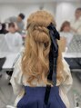 コワファースト パリ バイ アテナ(COIFF1RST PARIS by ATENA) リボンハーフアップ