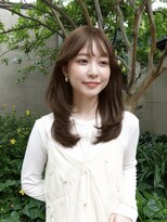 ノイ 銀座(noi) 顔周りレイヤーカットべージュカラーくびれレイヤーカット