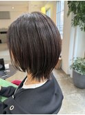 ショート/ハイライト/レイヤーカット/髪質改善/ボブ/白髪ぼかし