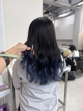 アライブ ハラジュク(ALIVE harajuku) ブリーチインナーバレイヤージュグラデーションカラー夕貴