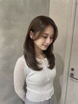ネオリーブリノア 北千住東口店(Neolive Linoa)&nbsp;ミディアムレイヤー×アッシュカラー［カット/カラー/北千住］