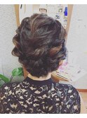 結婚式ヘアアレンジ