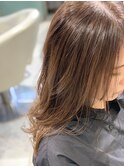 ナチュラルグラデーション×アッシュベージュ