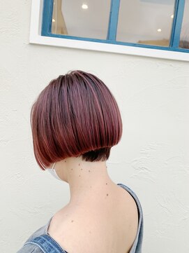 ヘアースタジオ ランプ 浦安(Hair Studio Lamp) バレイヤージュピンクベージュ