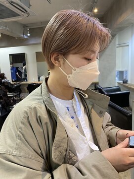 ソイ 下北沢(soi) 暖色系ベージュカラー/ハンサムショート