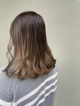 ラソ バルコ(LAZO barco) ミルクティーベージュグラデーション