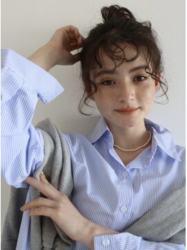 エヌ トーキョー(enu TOKYO) ふんわり簡単自分アレンジ シースルーバング