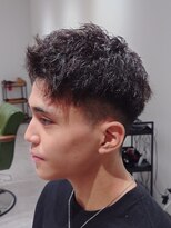ログ 武蔵新城(L.O.G) クセ毛×アップバング