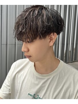 リコ ヘアアンドリラクゼーション 名駅店(LICO HAIR＆RELAXATION) メンズハイライト　名古屋駅/名駅/メンズ