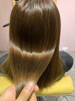 ニノット 武蔵小杉(○nino.)&nbsp;10月/前髪カタログ/インナーグレージュ/ピンクベージュ