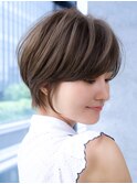 前髪なし大人ショート30代40代50代 【AIN.表参道】川原大地