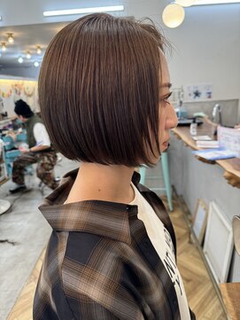 ロミー 本厚木(ROMMY.) ミニボブヘア/カットラインを綺麗に/オール世代おすすめ/ロミー