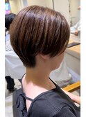 コンパクトショートボブ◎荻原圭介