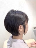 大人ショートボブ30代40代50代ショートボブイルミナカラー