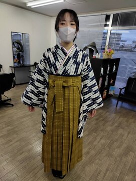 メイクミュー(MAKE MIYU) 袴着付け