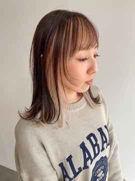 フープヘアー(HOOP.HAIR) フェイスフレーミングカラー/顔まわりレイヤー