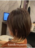 上品な大人可愛いショートヘア【カミケンパセオ店】