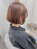 シアアルン 新小岩店(SHEER alun)&nbsp;丸みボブ/ピンクカラー/SHEERalun新小岩店