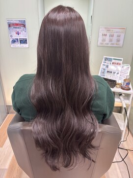 ファースト 泉中央店(first) ブリーチなしの盛れブラウンカラー