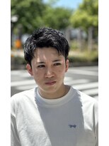 リレーションメンズヘアー(RELATION MEN'S HAIR)&nbsp;フェードマンバンヘアオールバックマンバンスパイキーショート