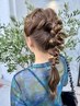 【Chika担当】ヘアアレンジ（結婚式などのお出かけに）