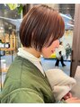 ミィ 表参道(mee.) ペタッとしない丸みショート◎朝ラクで扱いやすい大人ヘア