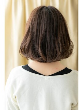 カバーヘア ブリス 川口(COVER HAIR bliss) ■ウェーブミディアム抜け感Aラインボブパーマ37川口10代20代