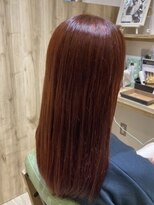 カミケンネクスト(kamiken.next)&nbsp;ブリーチなし！パッと目を惹く暖色カラー