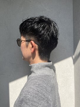 ランプヘアーデザイン(LAMP HAIR DESIGN) 【大森 智博】アシメショート/パーマスタイル