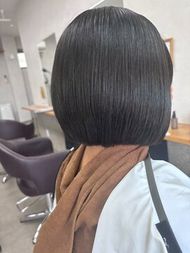 シルエットヘアメイク(silhouette hair make) ツヤ髪♪肩上ボブ