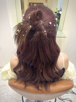 ヘア ポジション HAIR Position 大館西店&nbsp;ハーフアップカチモリスタイル