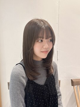 フィーカ(fika) 【wakana】透明感ベージュ×ざくざくレイヤー♪