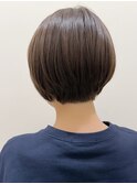 前髪あり/マッシュ/ショート/大人/恵比寿